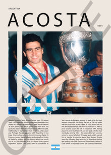 Beto Acosta "El Beto" en Argentina Clasificatorias 1994