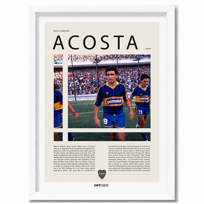 Beto Acosta "El Beto" en Boca Junior Temporada 1994