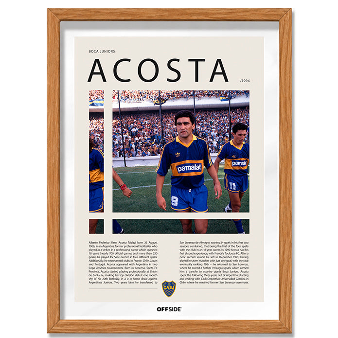 Beto Acosta "El Beto" en Boca Junior Temporada 1994
