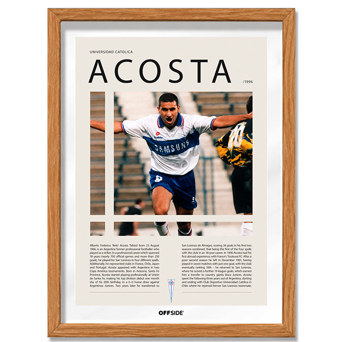 Beto Acosta "El Beto" en U. Catolica Temporada 1996