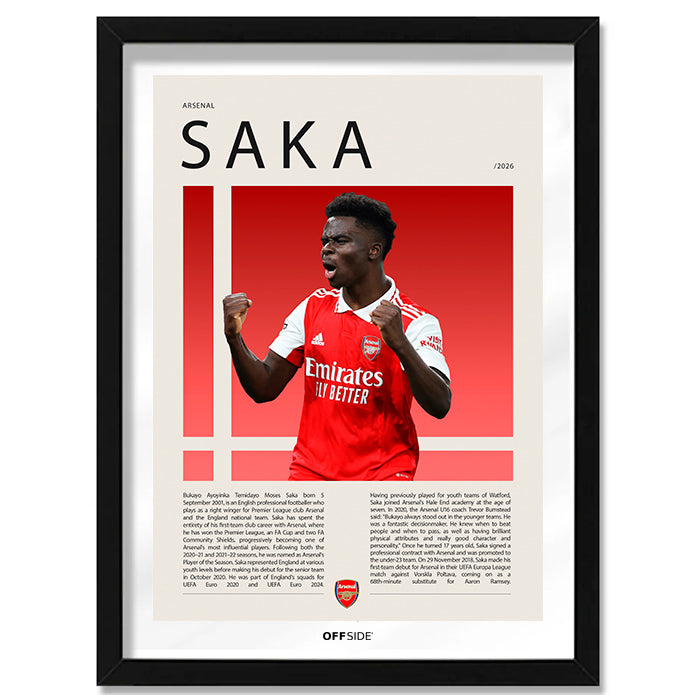 Bukayo Saka "Saka" en Arsenal Temporada 2026