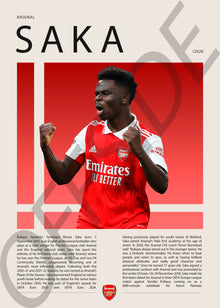 Bukayo Saka "Saka" en Arsenal Temporada 2026