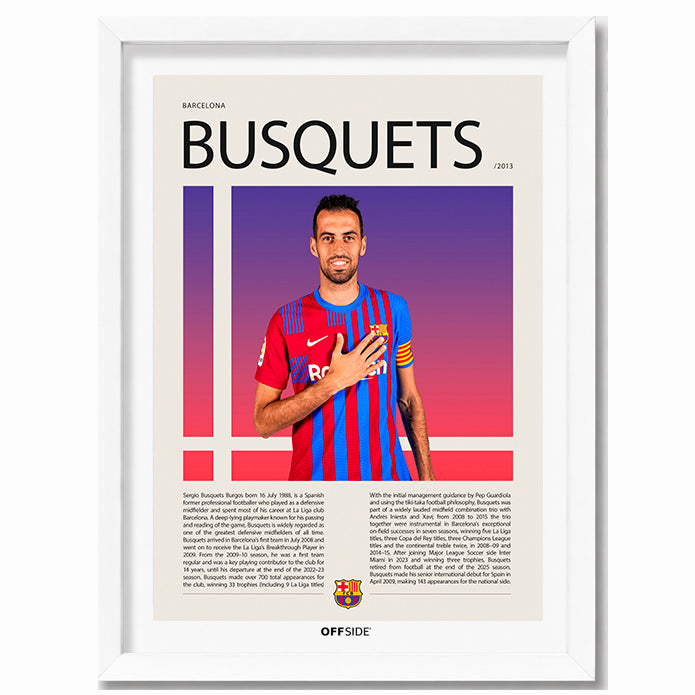 Sergio Busquets "Busi" en Barcelona Temporada 2013