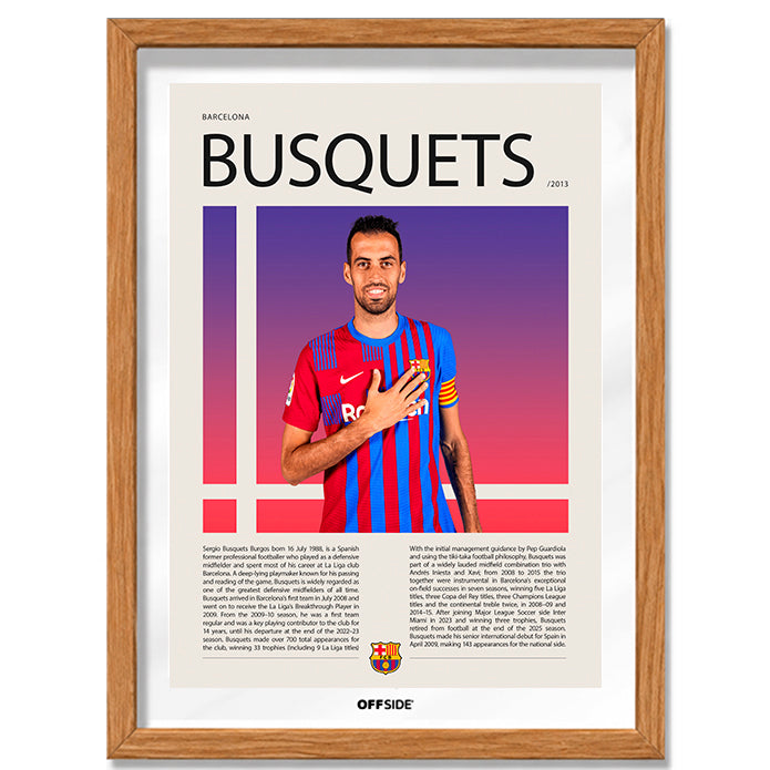 Sergio Busquets "Busi" en Barcelona Temporada 2013