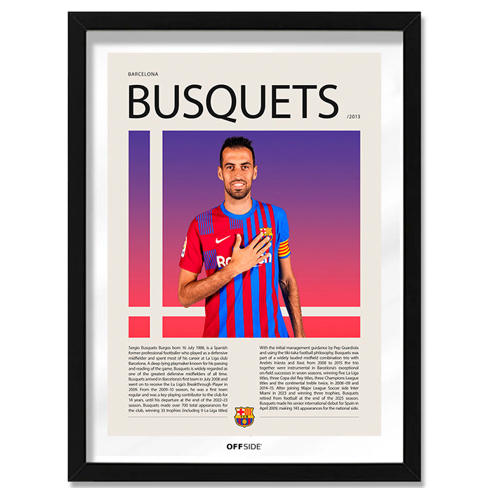 Sergio Busquets "Busi" en Barcelona Temporada 2013