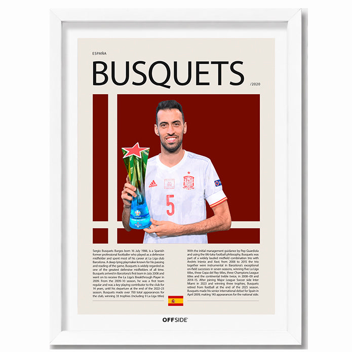Sergio Busquets "Busi" en España Clasificatorias 2020
