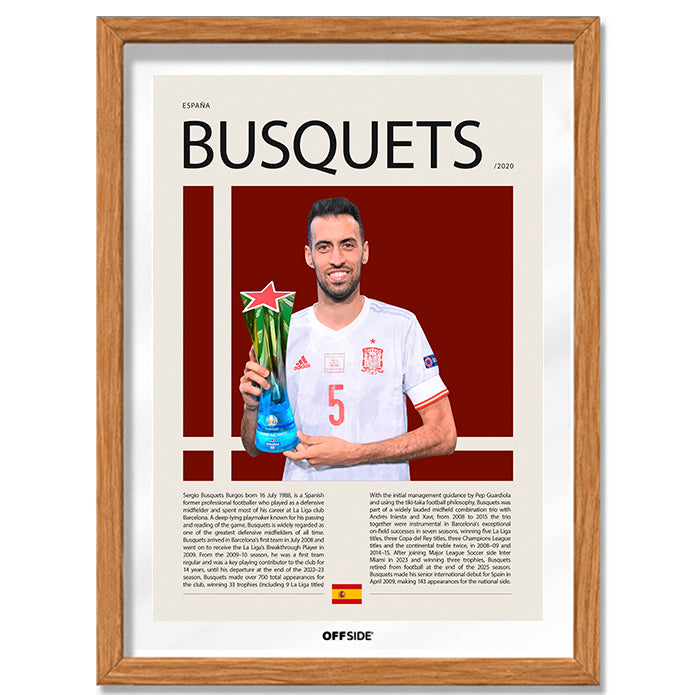 Sergio Busquets "Busi" en España Clasificatorias 2020