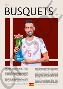 Sergio Busquets "Busi" en España Clasificatorias 2020