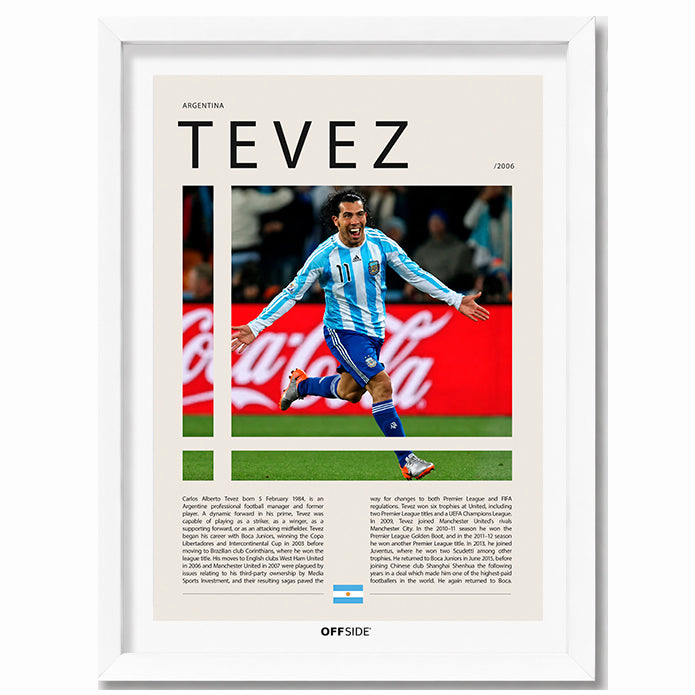Carlos Tevez "El Apache" en Argentina Clasificatorias 2006