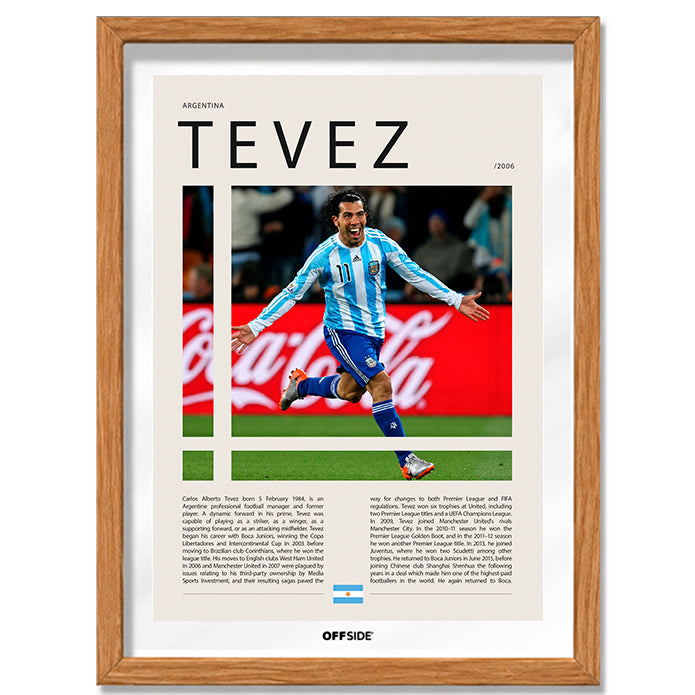 Carlos Tevez "El Apache" en Argentina Clasificatorias 2006