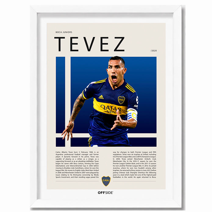 Carlos Tevez "El Apache" en Boca Junior Temporada 2020