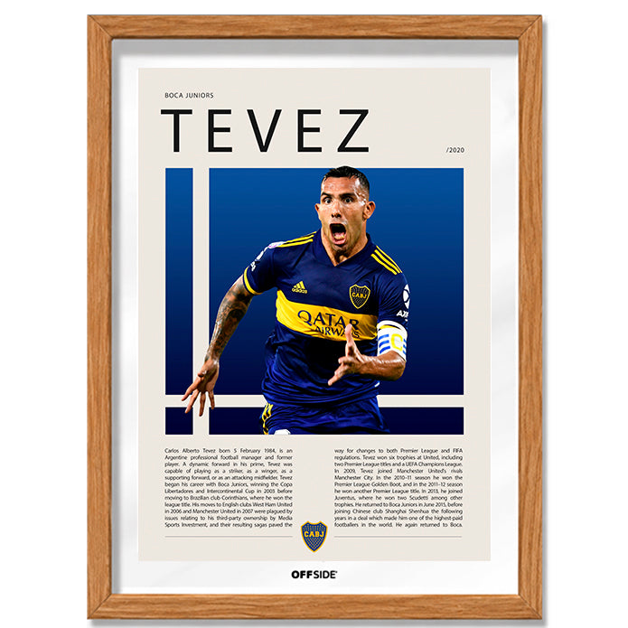 Carlos Tevez "El Apache" en Boca Junior Temporada 2020