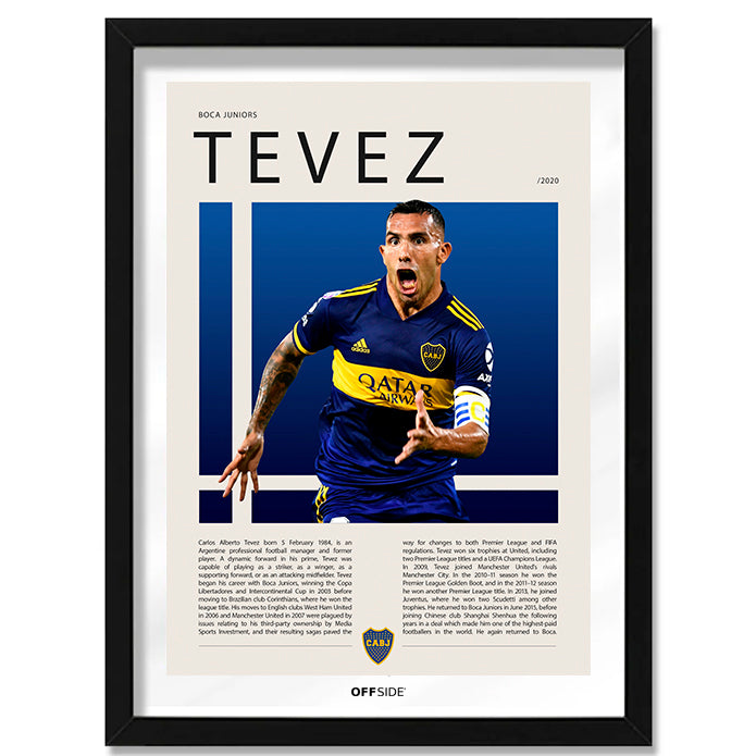 Carlos Tevez "El Apache" en Boca Junior Temporada 2020