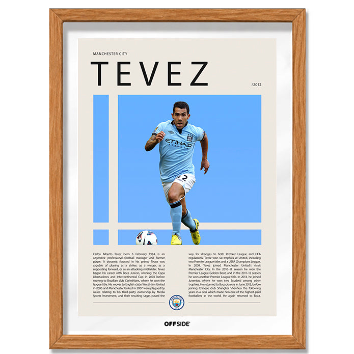 Carlos Tevez "El Apache" en Manchester City Temporada 2012