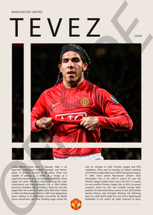 Carlos Tevez "El Apache" en Manchester United Temporada 2008
