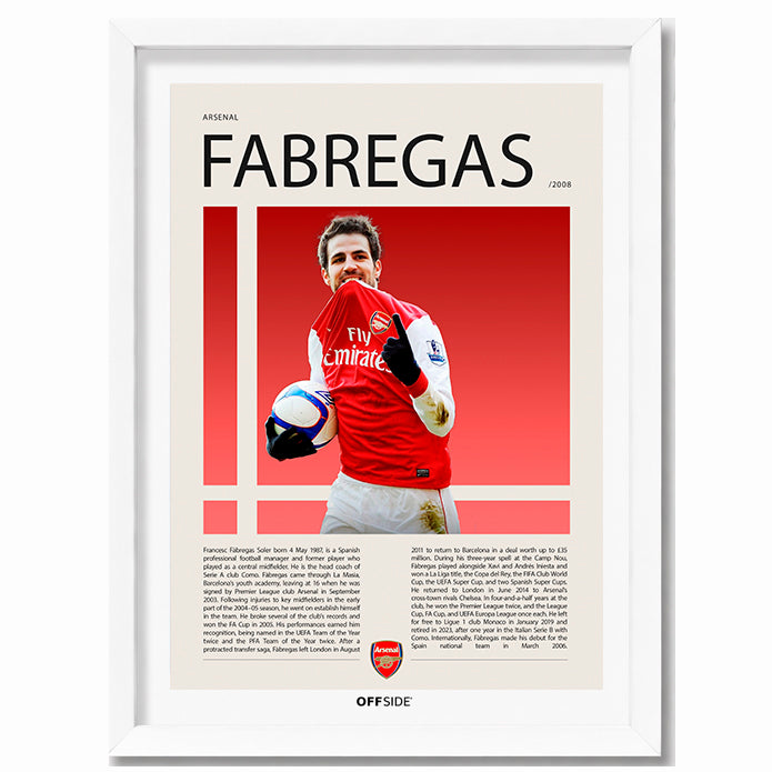Cesc Fabregas "Cesc" en Arsenal Temporada 2008