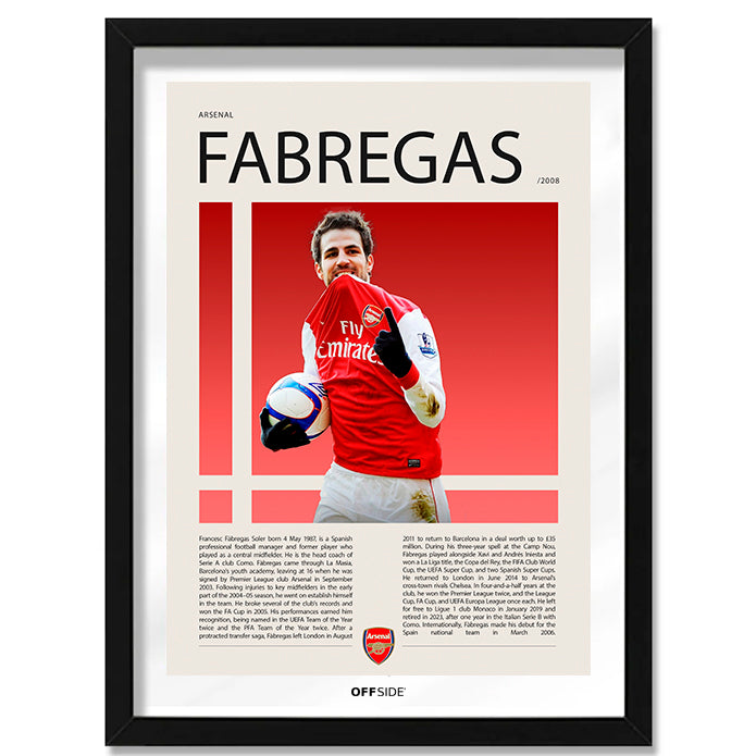 Cesc Fabregas "Cesc" en Arsenal Temporada 2008