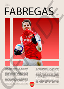 Cesc Fabregas "Cesc" en Arsenal Temporada 2008