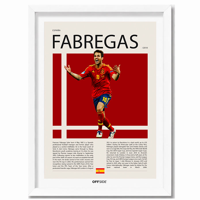 Cesc Fabregas "Cesc" en España Clasificatorias 2010