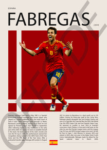 Cesc Fabregas "Cesc" en España Clasificatorias 2010