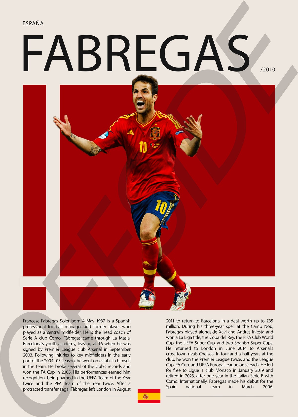 Cesc Fabregas "Cesc" en España Clasificatorias 2010