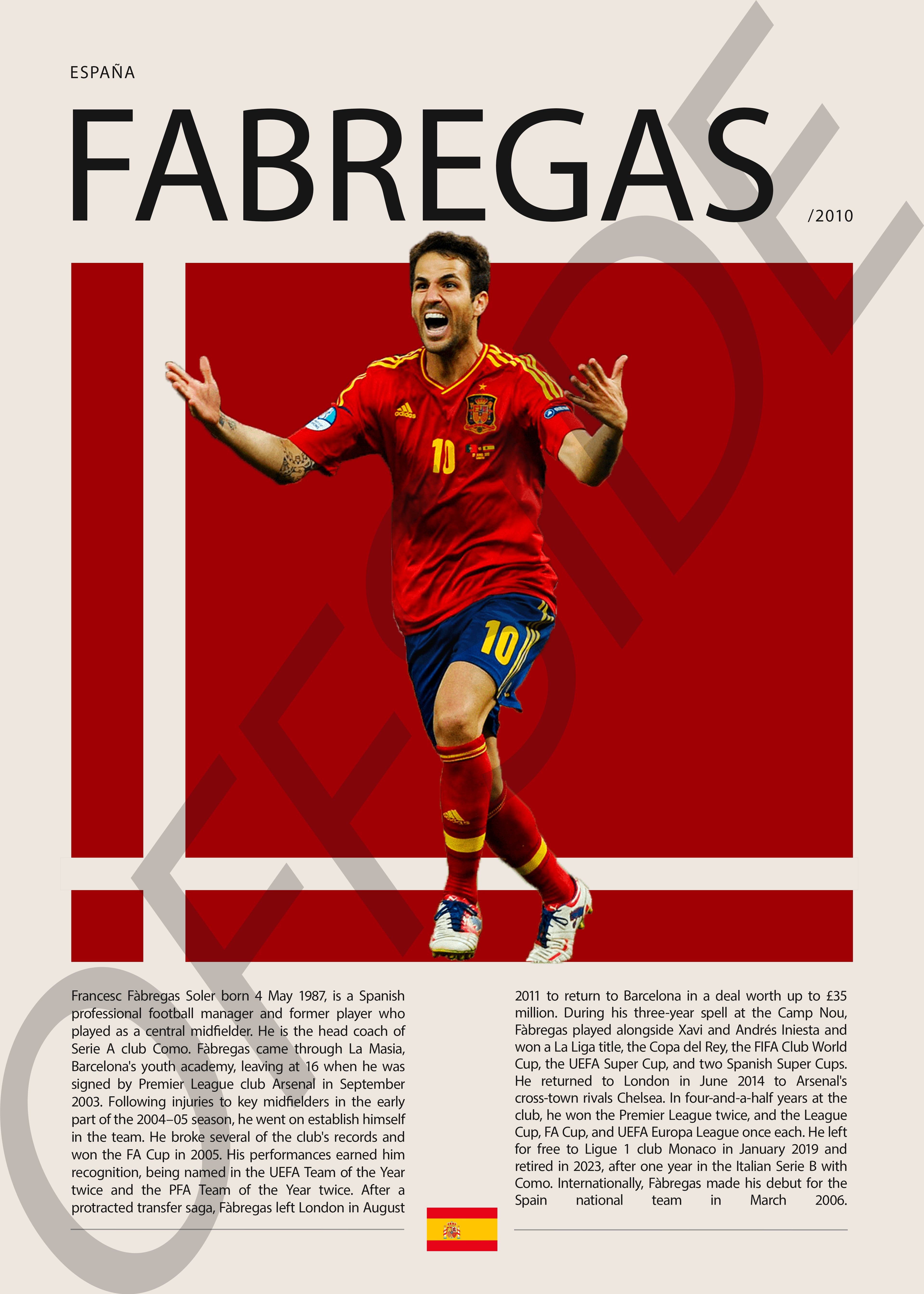 Cesc Fabregas "Cesc" en España Clasificatorias 2010