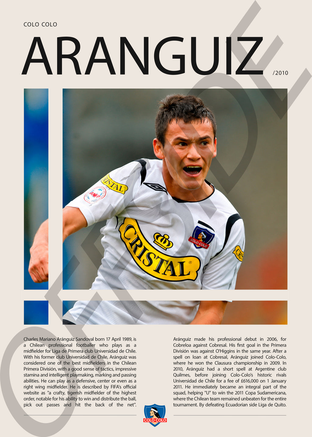 Charles Aranguiz "El Principe" en Colo Colo Temporada 2010
