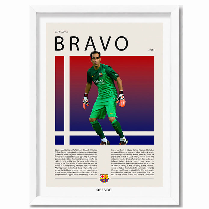 Claudio Bravo "Capitan" en Barcelona Temporada 2014