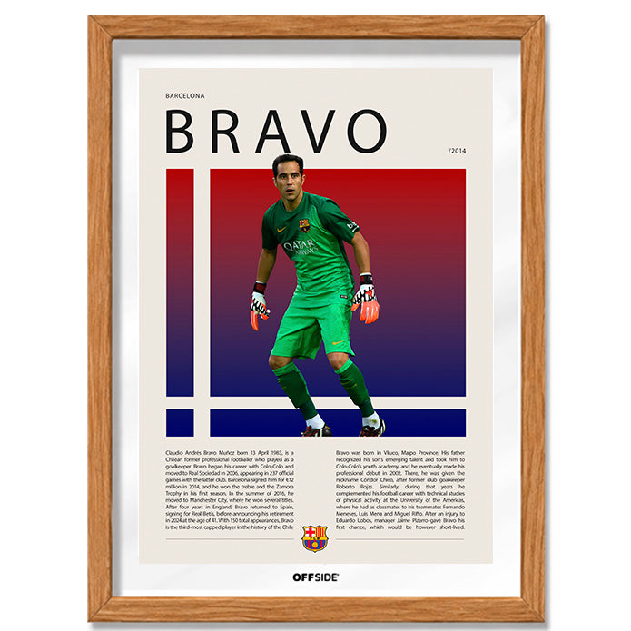 Claudio Bravo "Capitan" en Barcelona Temporada 2014