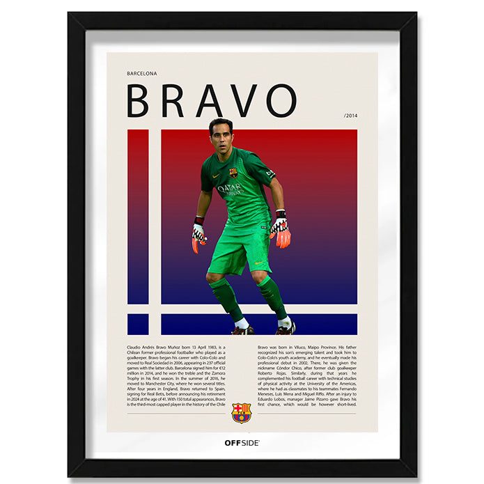 Claudio Bravo "Capitan" en Barcelona Temporada 2014
