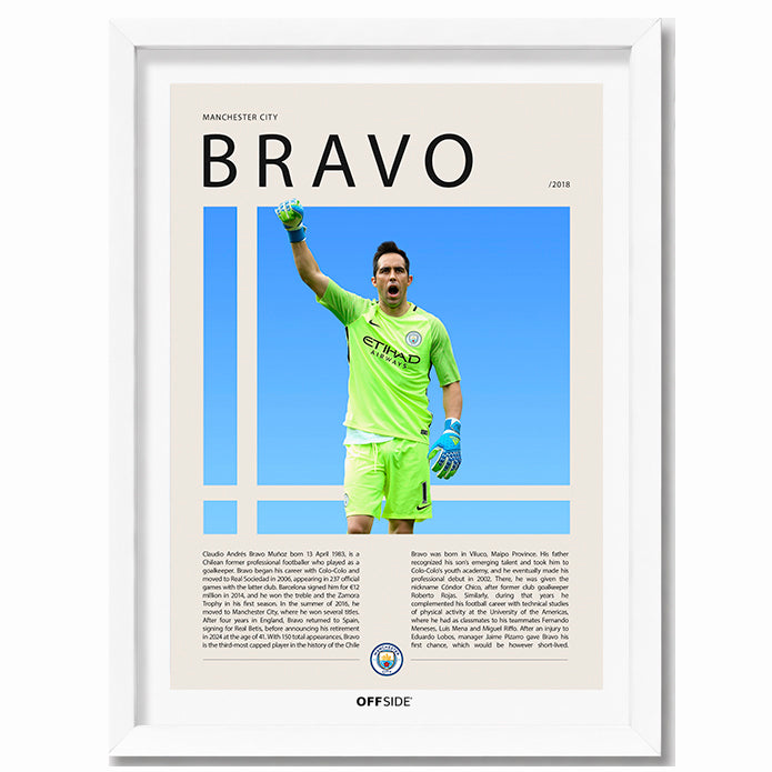 Claudio Bravo "Capitan" en Manchester City Temporada 2018