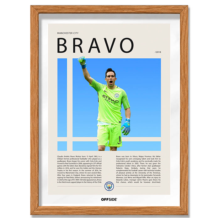 Claudio Bravo "Capitan" en Manchester City Temporada 2018