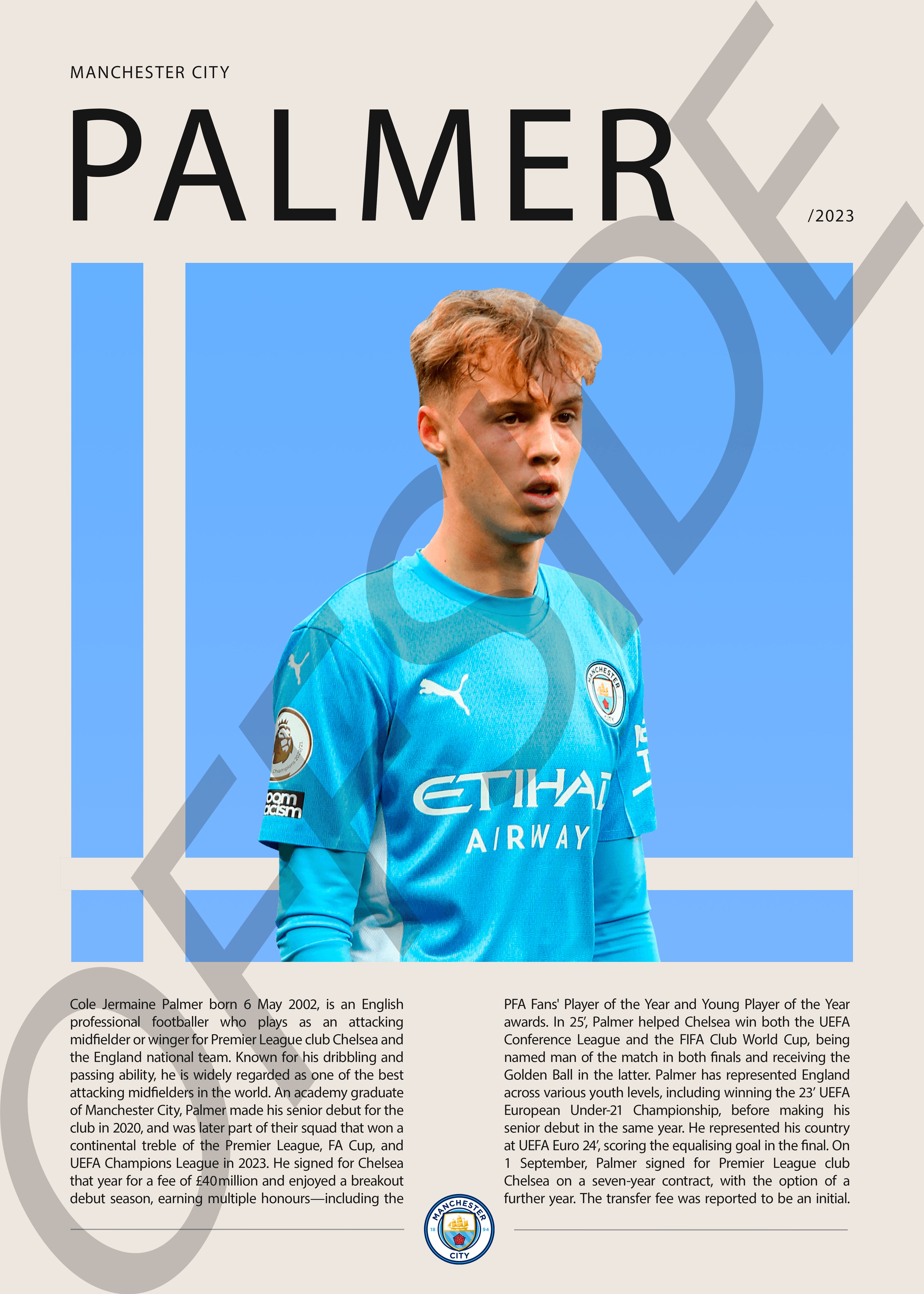 Cole Palmer "Cold Palmer" en Manchester City Temporada 2023