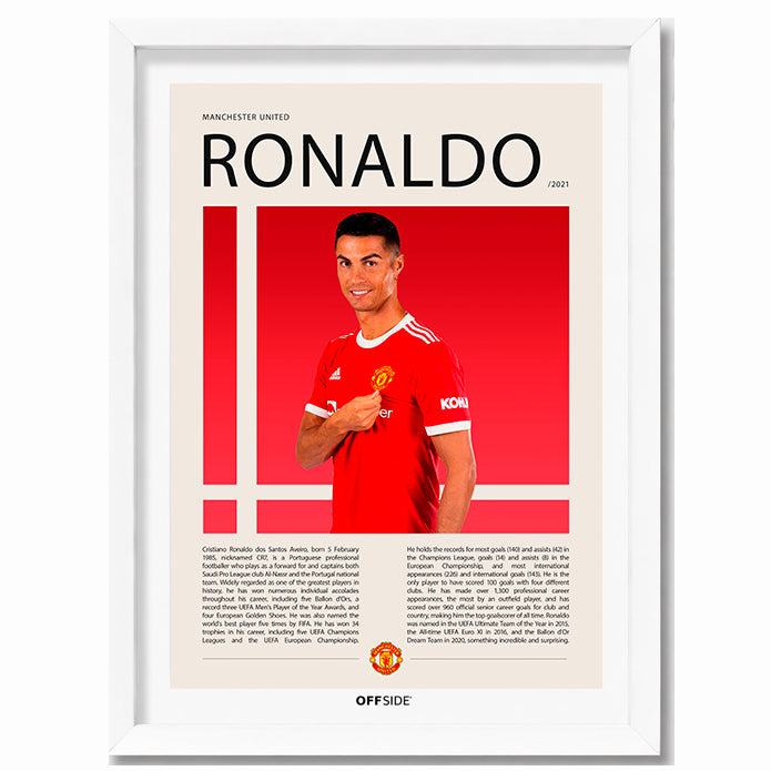 Cristiano Ronaldo "CR7" en Manchester United Temporada 2021