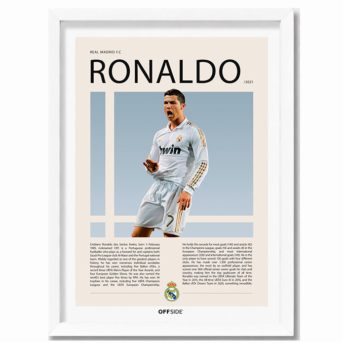 Cristiano Ronaldo "CR7" Real Madrid Gol vs Deportivo de La Coruña 2009/2010