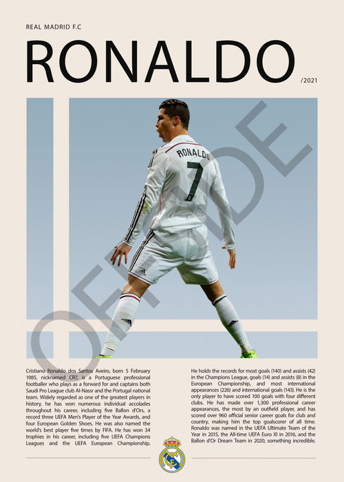 Cristiano Ronaldo "CR7" Real Madrid Gol vs Borussia Dortmund Champions League 2014