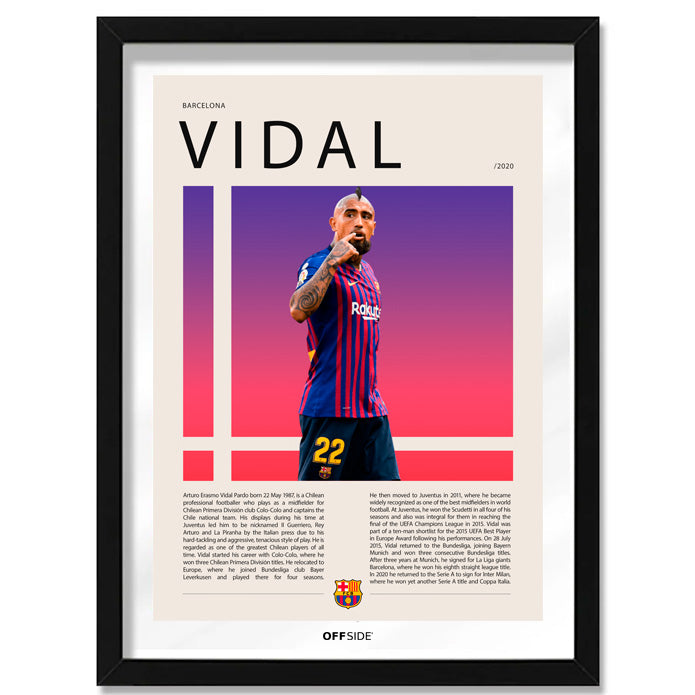 Arturo Vidal "El King" FC Barcelona en Champions League