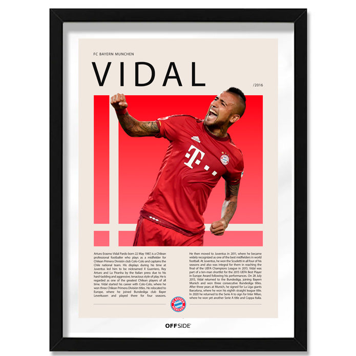 Arturo Vidal "El King" Bayern Munich Celebrando Gol vs Augsburg