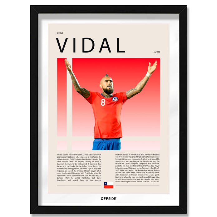 Arturo Vidal "El King" Selección Chilena Mundial 2014