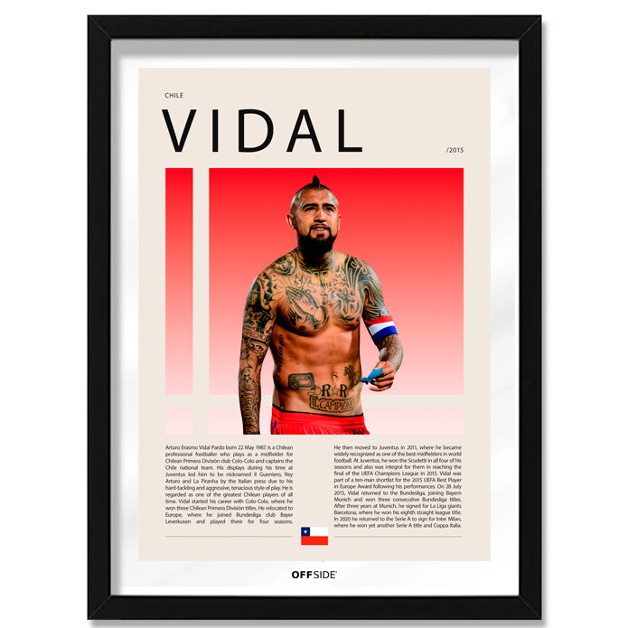 Arturo Vidal "El King" Seleccion Chilena vs Australia Mundial 2014