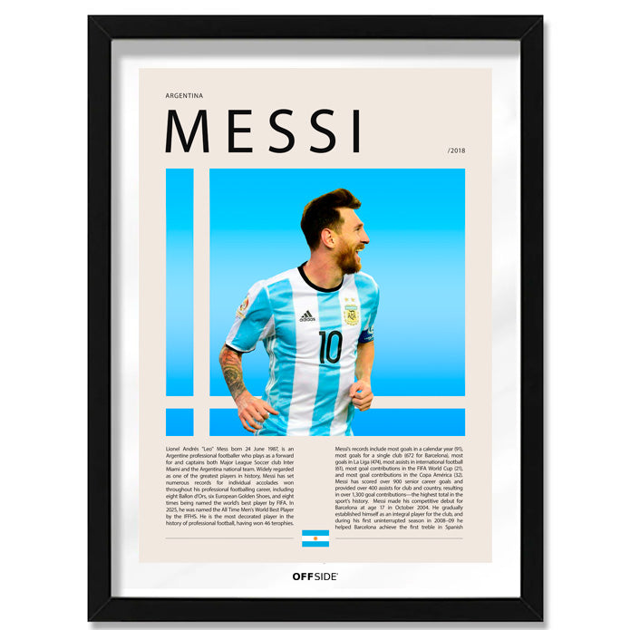Lionel Messi "La Pulga" Seleccion Argentina en Mundial Rusia 2018
