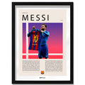 Lionel Messi "La Pulga" Barcelona Gol y Celebración vs Real Madrid Superclasico