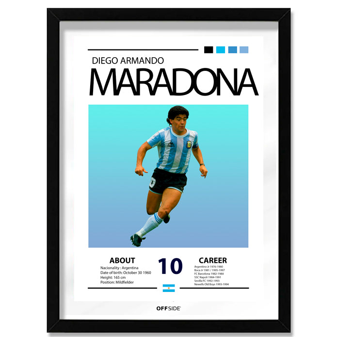 Diego Armando Maradona "El Diego" Mundial México 1986