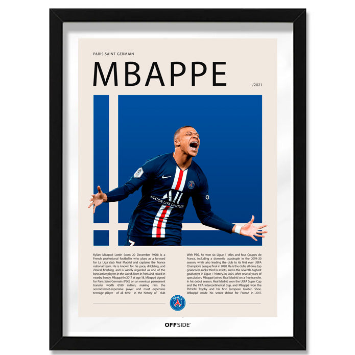 Kylian Mbappé "Kiki "Campeón con Paris Saint Germain 2024