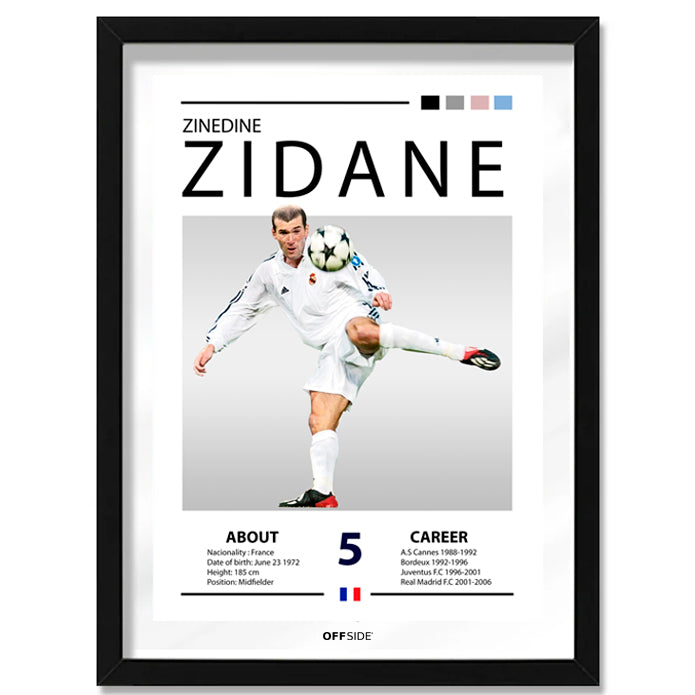 Zinedine Zidane "Zizou" Real Madrid 2002