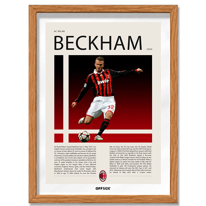 David Beckham "Becks" en AC Milan Temporada 2010