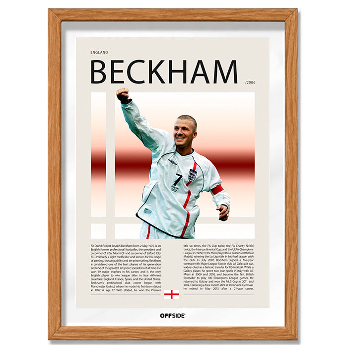 David Beckham "Becks" en Inglaterra Clasificatorias 2006