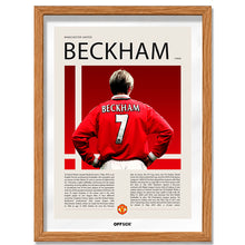 David Beckham "Becks" en Manchester United Temporada 1996