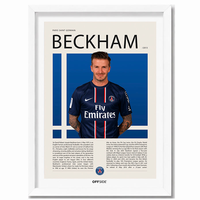 David Beckham "Becks" en PSG Temporada 2013