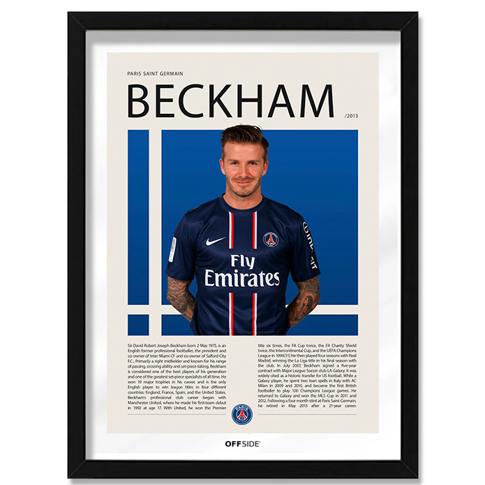 David Beckham "Becks" en PSG Temporada 2013